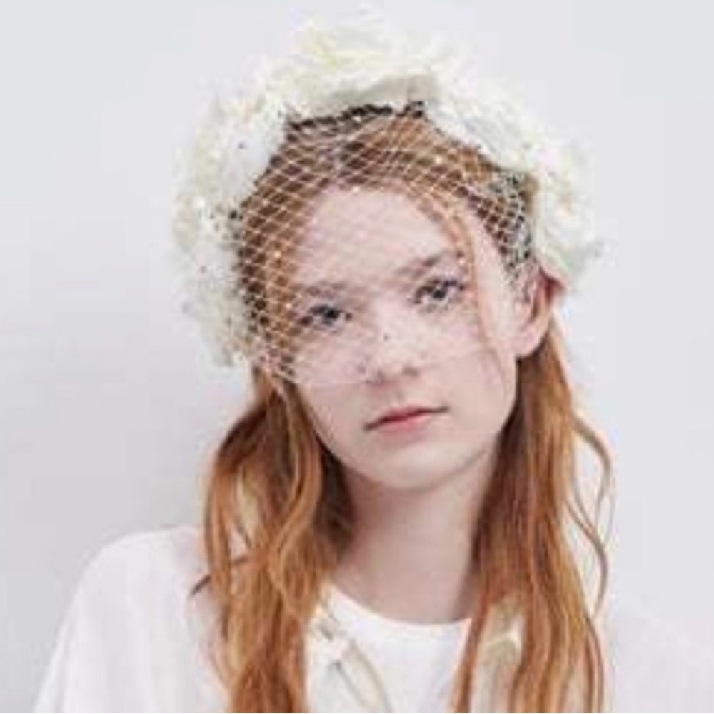 limited edition bridal floral headpiece headband bridal